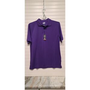 Ahead Extreme Mens Purple Golf Polo Shirt Size S NWT